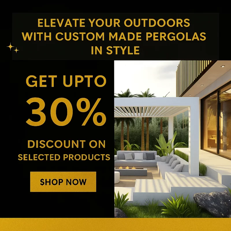 Custom Made Pergolas