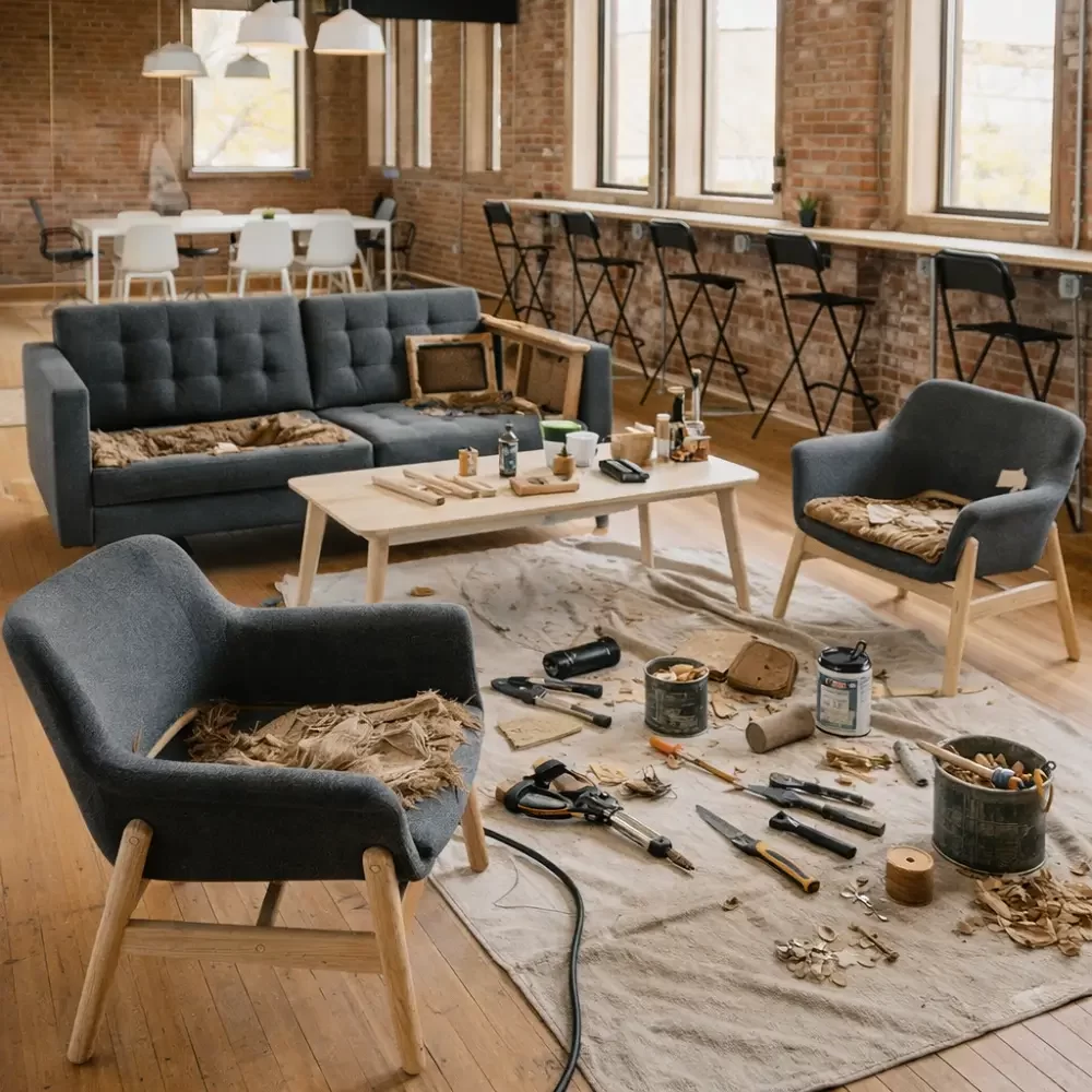 Furniture Restoration Commercial