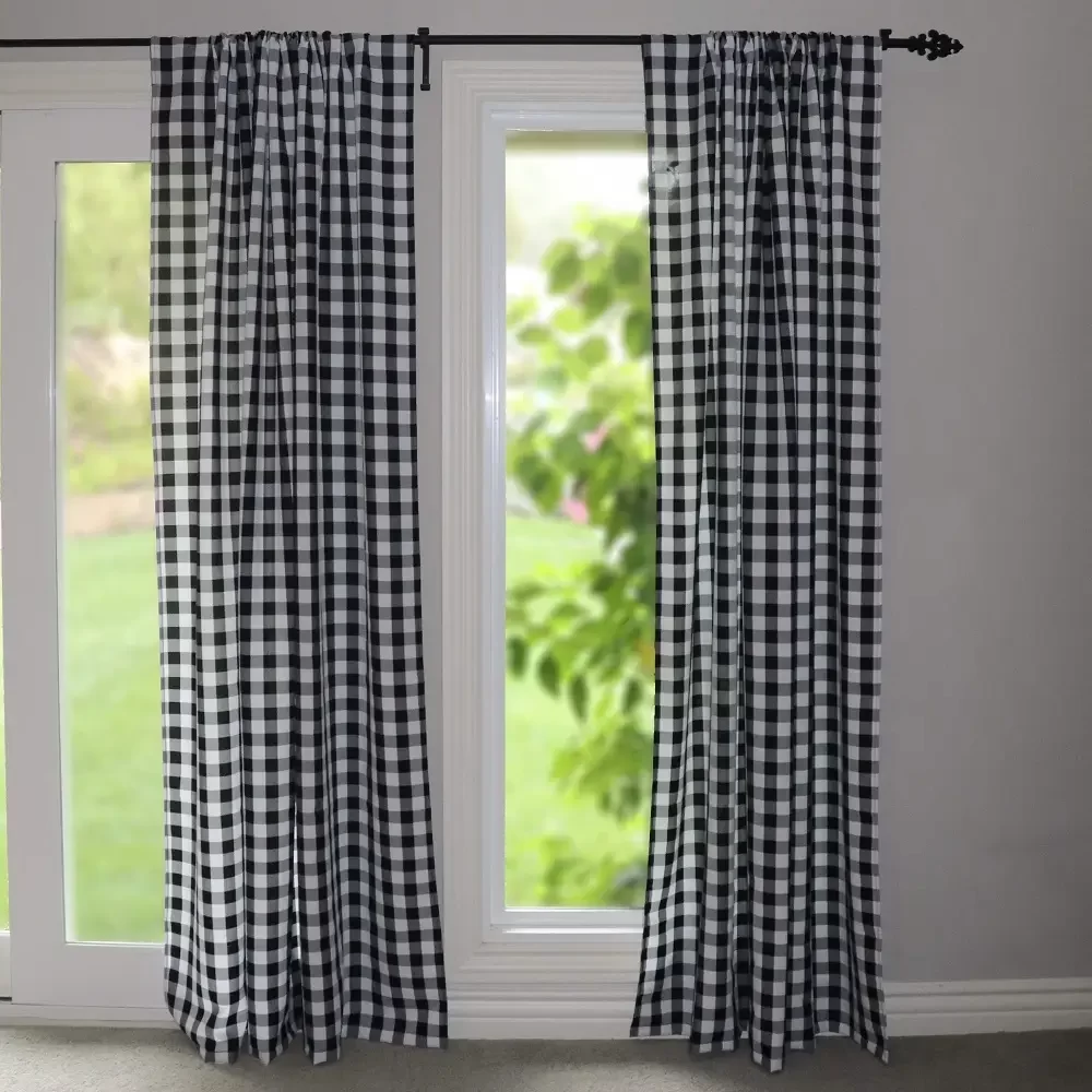 Gingham Curtains