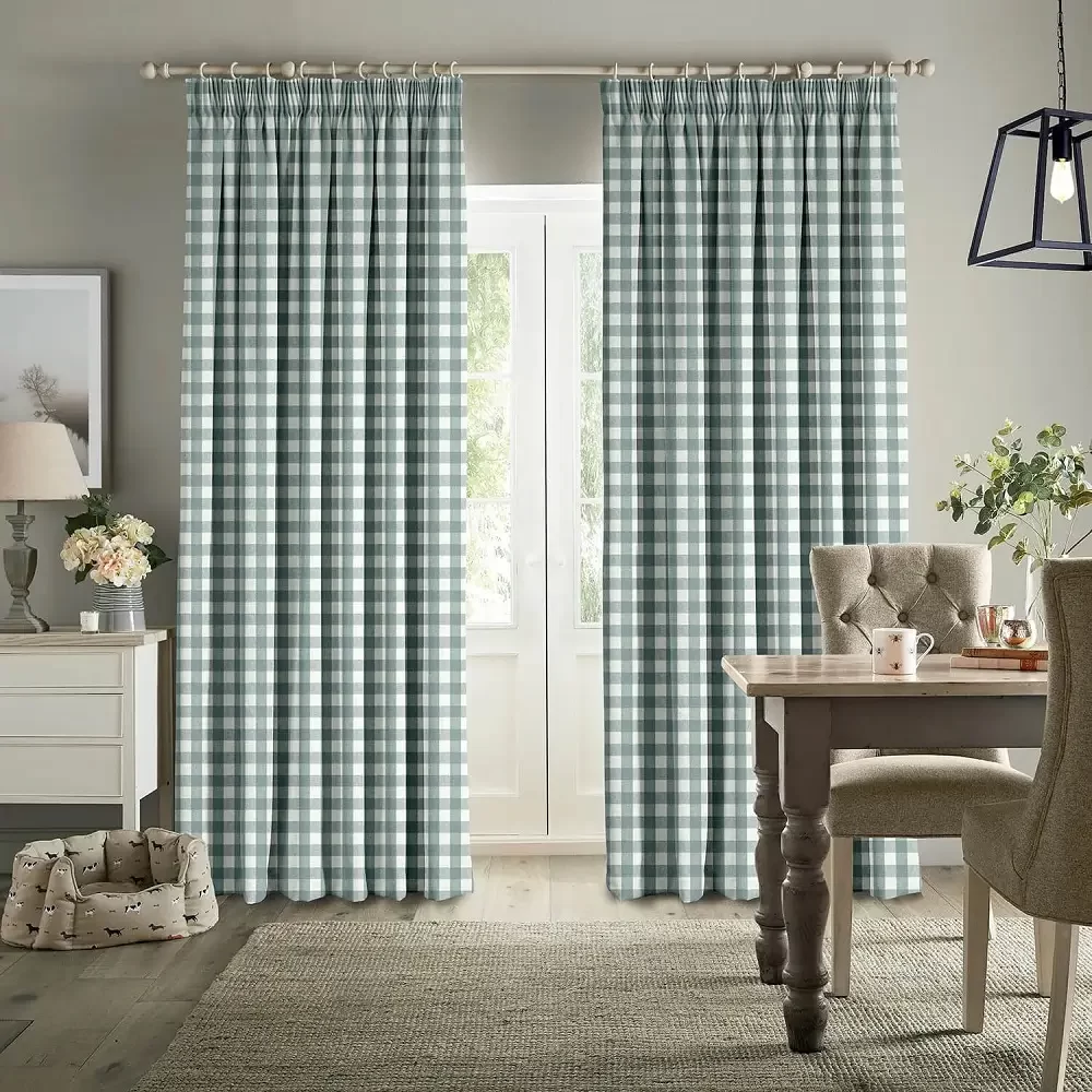 Gingham Curtains
