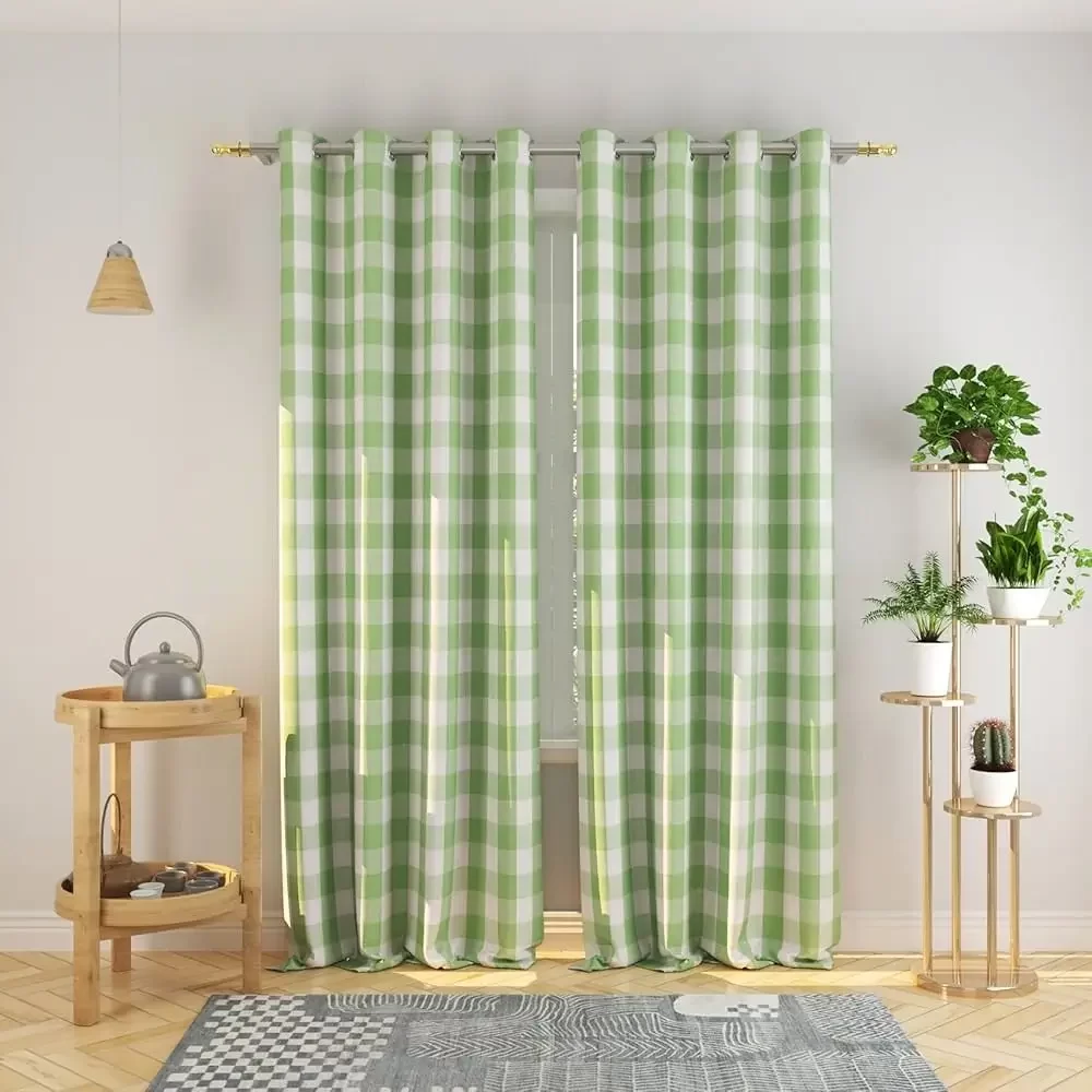 Gingham Curtains