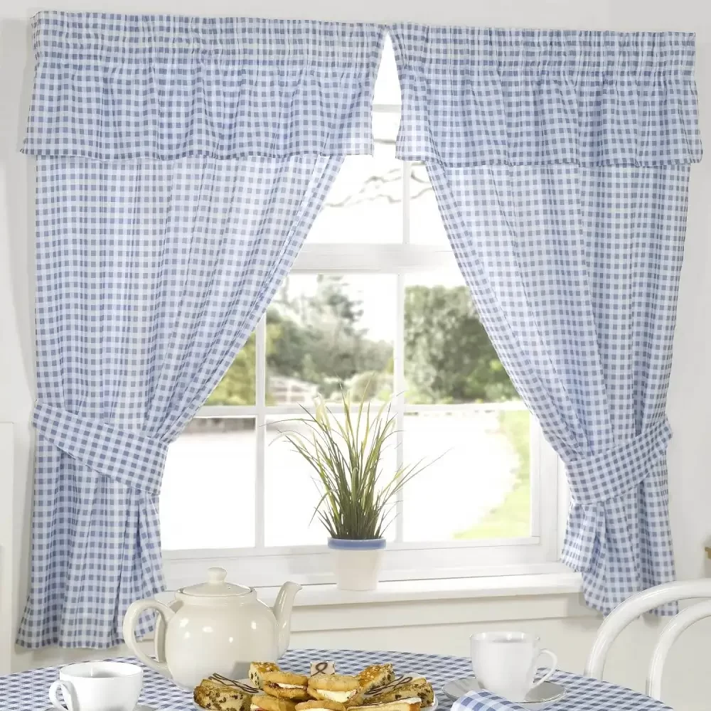 Gingham Curtains
