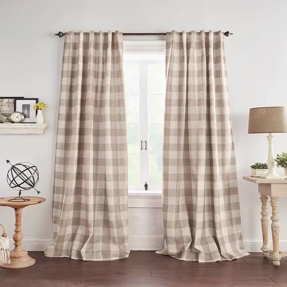 Gingham Curtains
