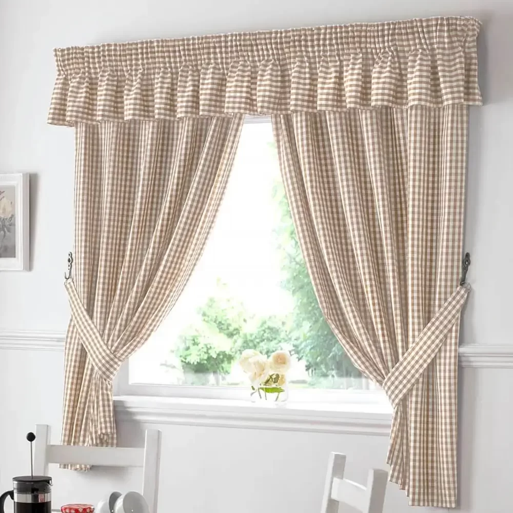 Gingham Curtains
