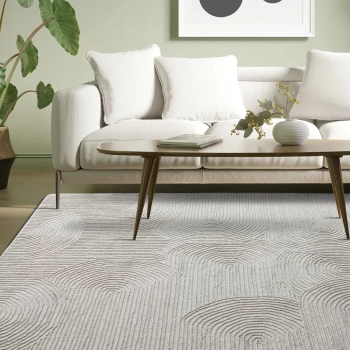 Gray Hand Tufted Carpets