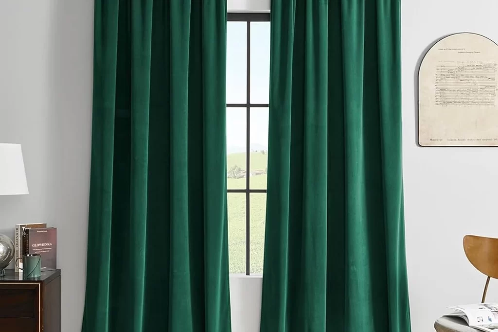Green Blackout Curtains