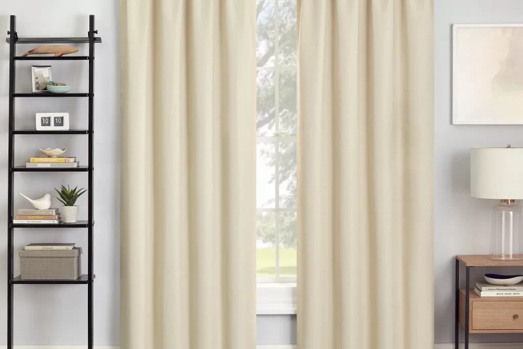 Ivory Blackout Curtains