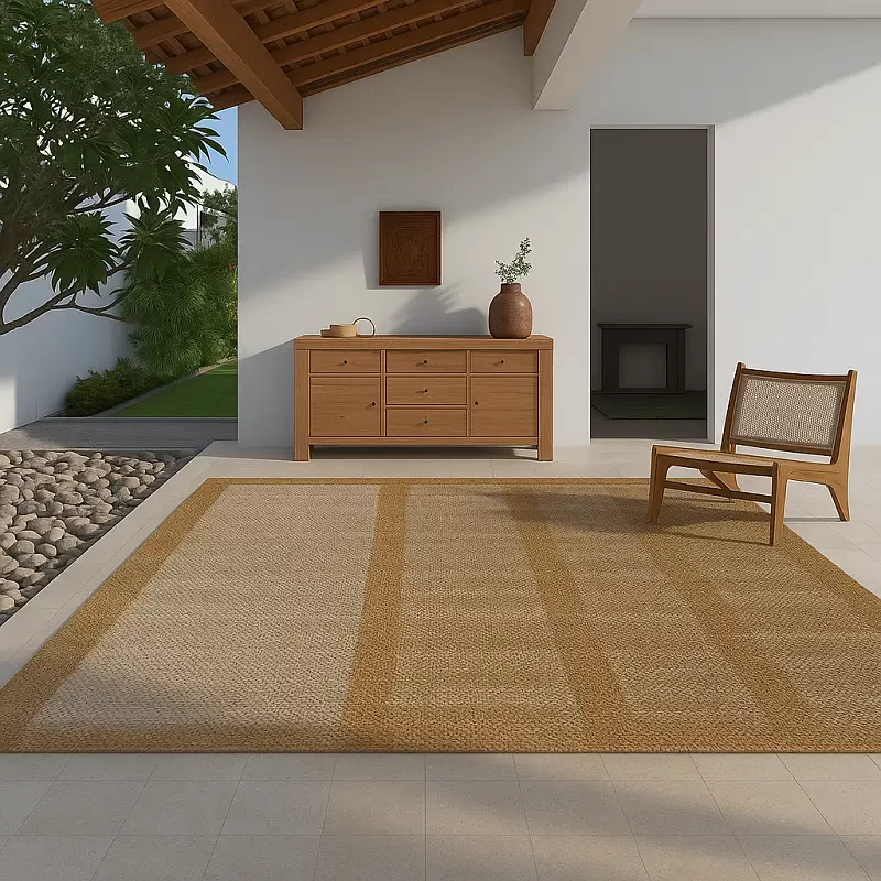 Jute-Blend Outdoor Rugs
