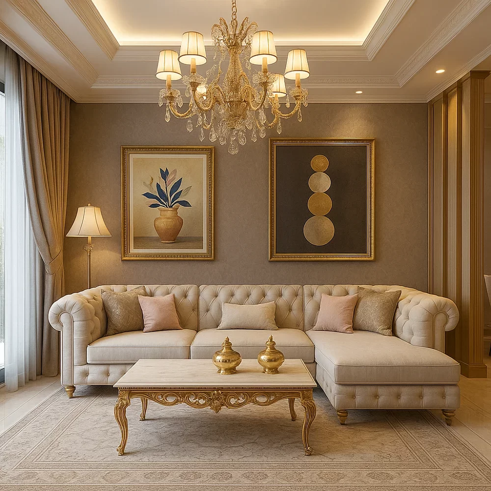 L Shaped Sofa [Residential]