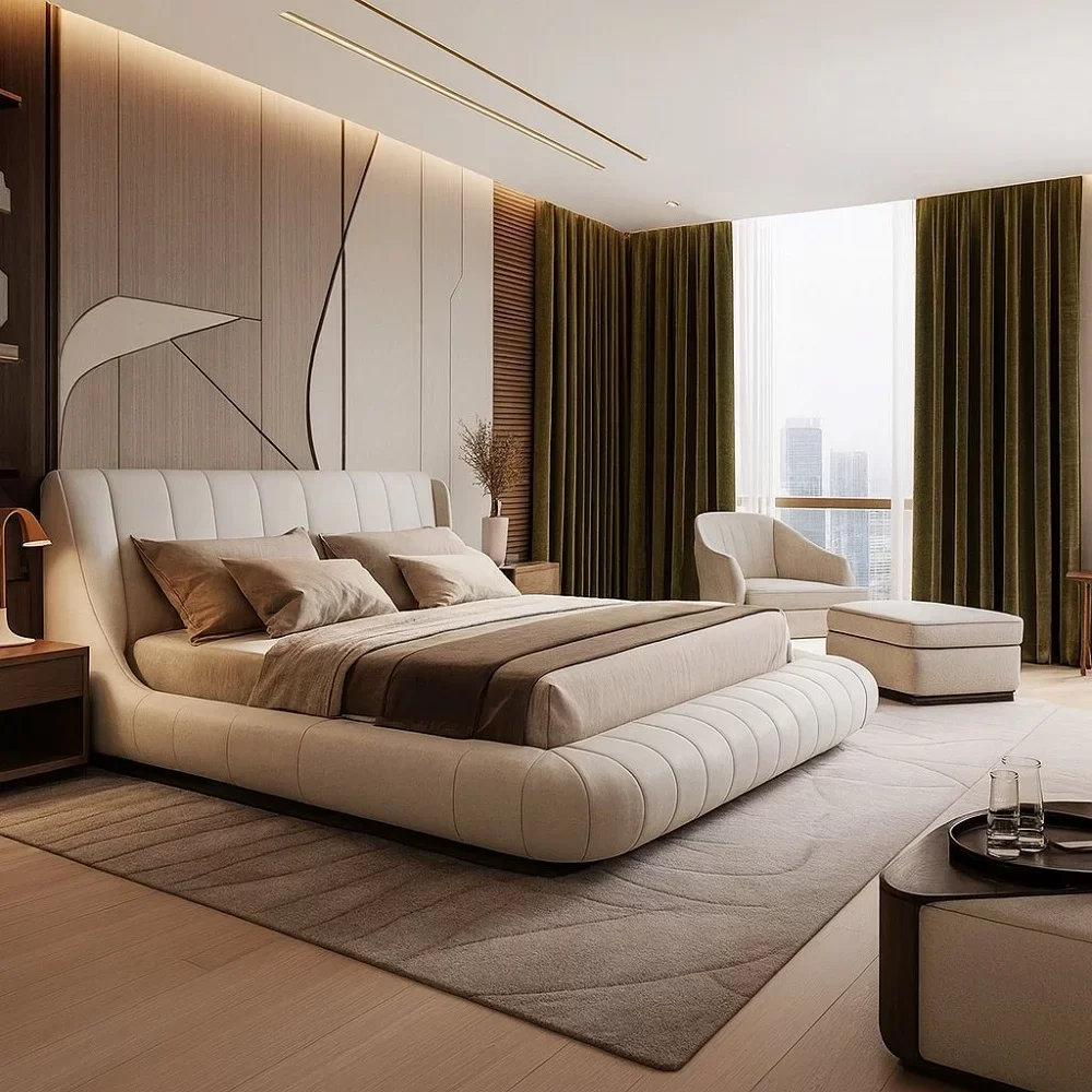 Layered Curtains for Residential