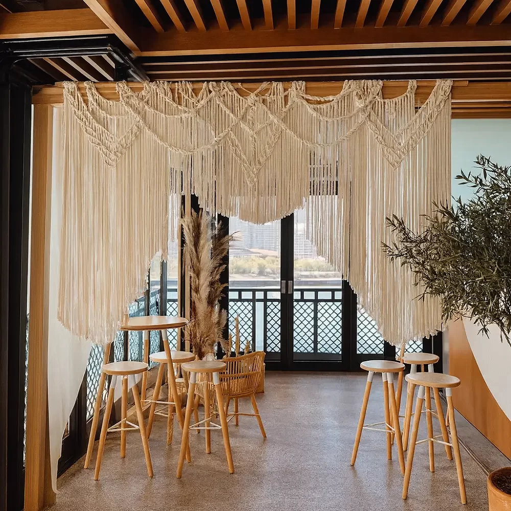Macrame Curtains Commercial