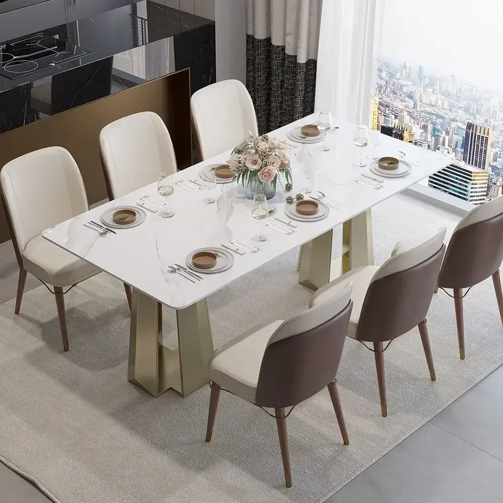 Marble Top Dining Table