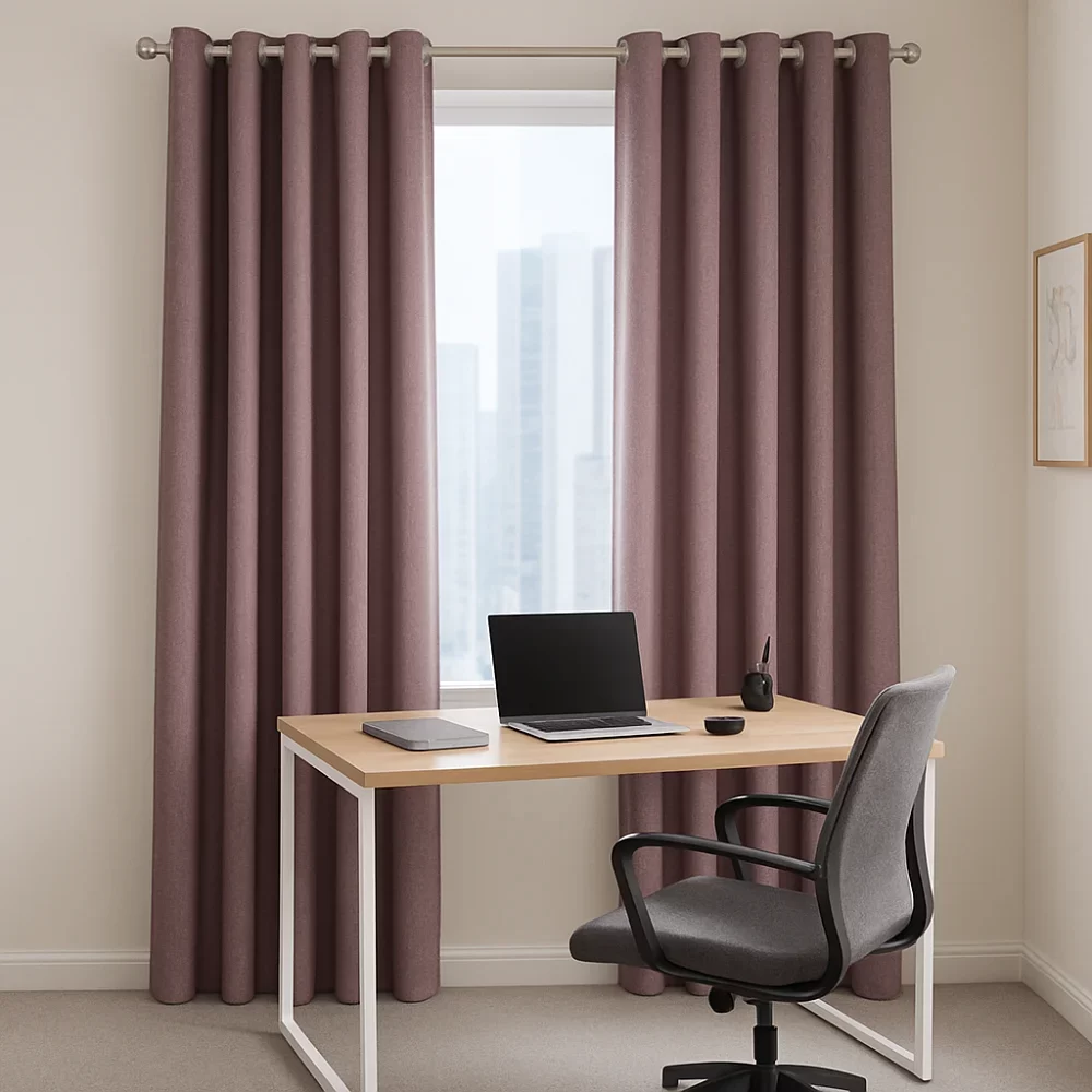 Mauve Curtains [Commercial]
