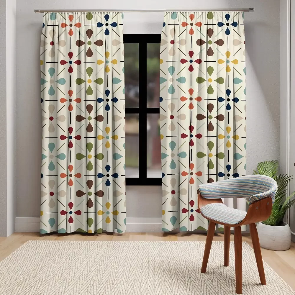 Mid Century Curtains