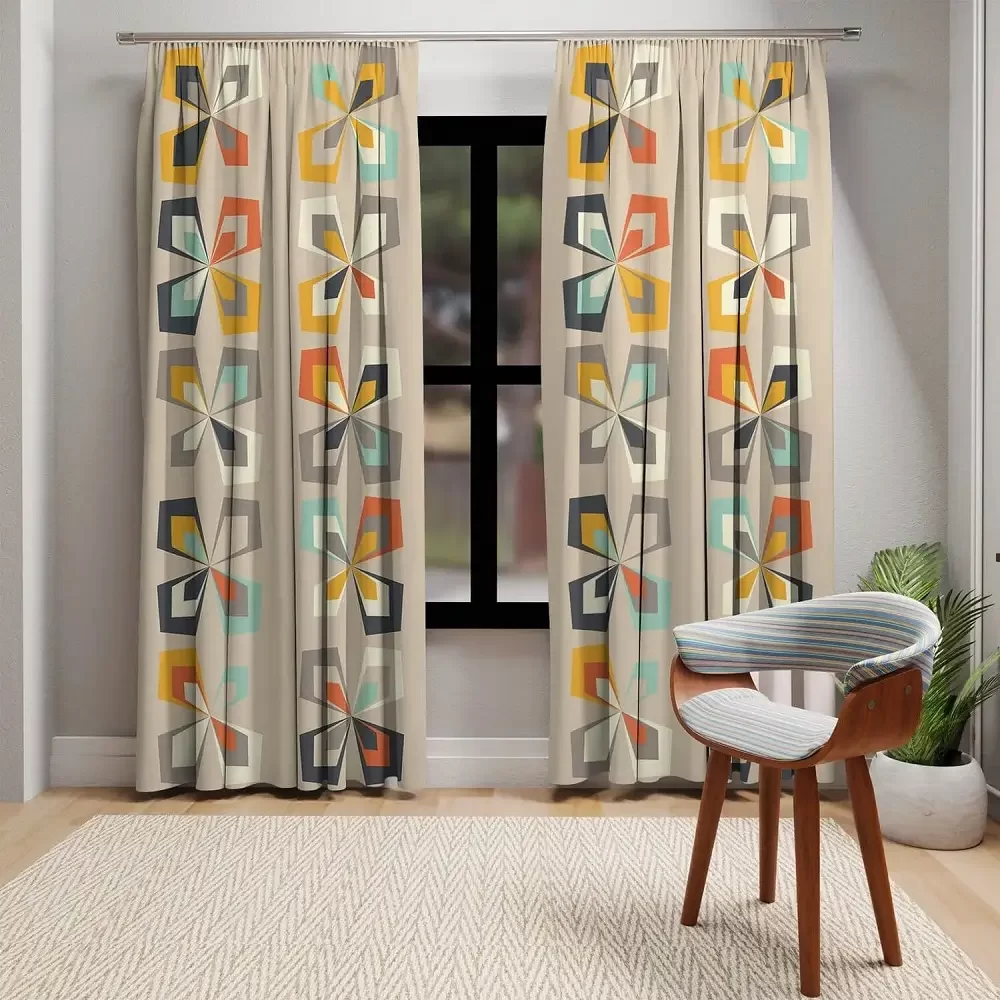 Mid Century Curtains