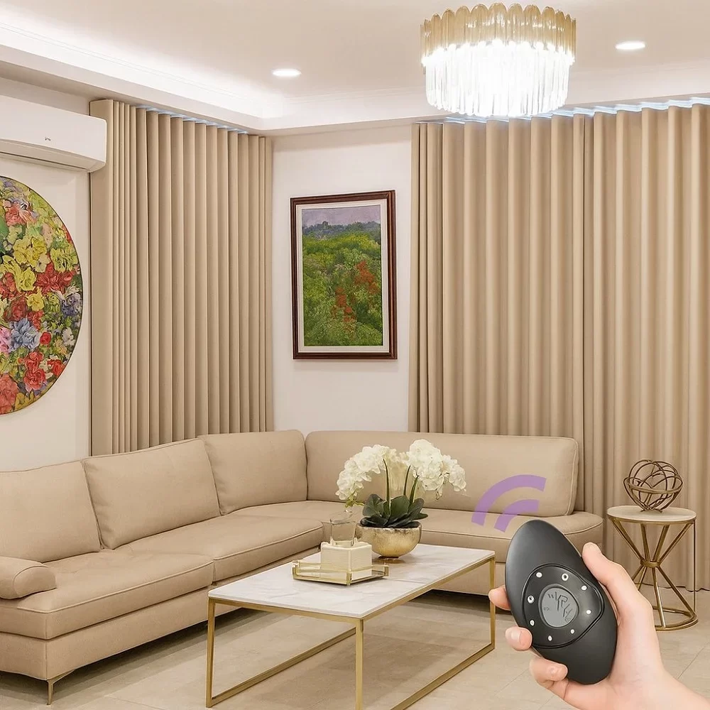 Motorized Blackout Curtains [Residential]