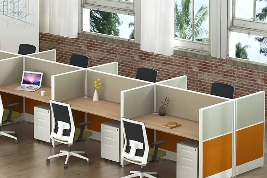 OFFICE DESKS AND DIVIDER