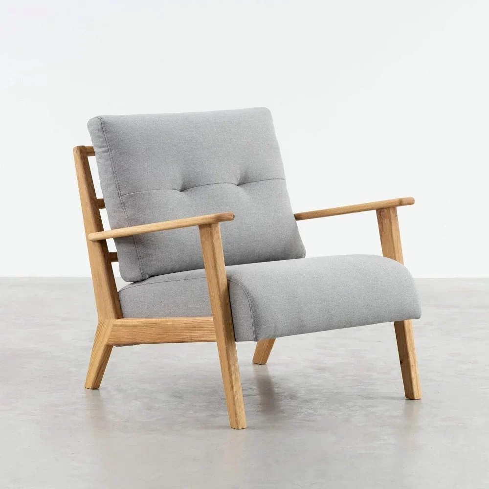 Oak Wood Armchair