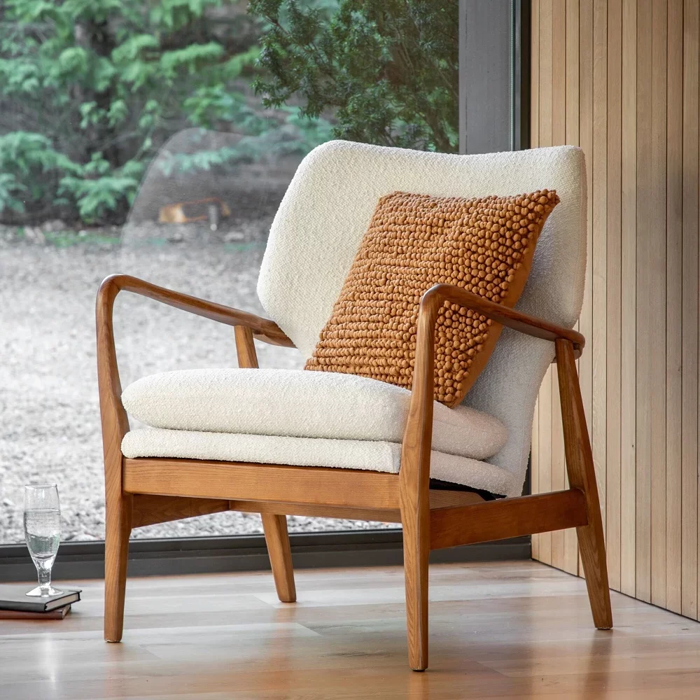 Oak Wood Armchair 4