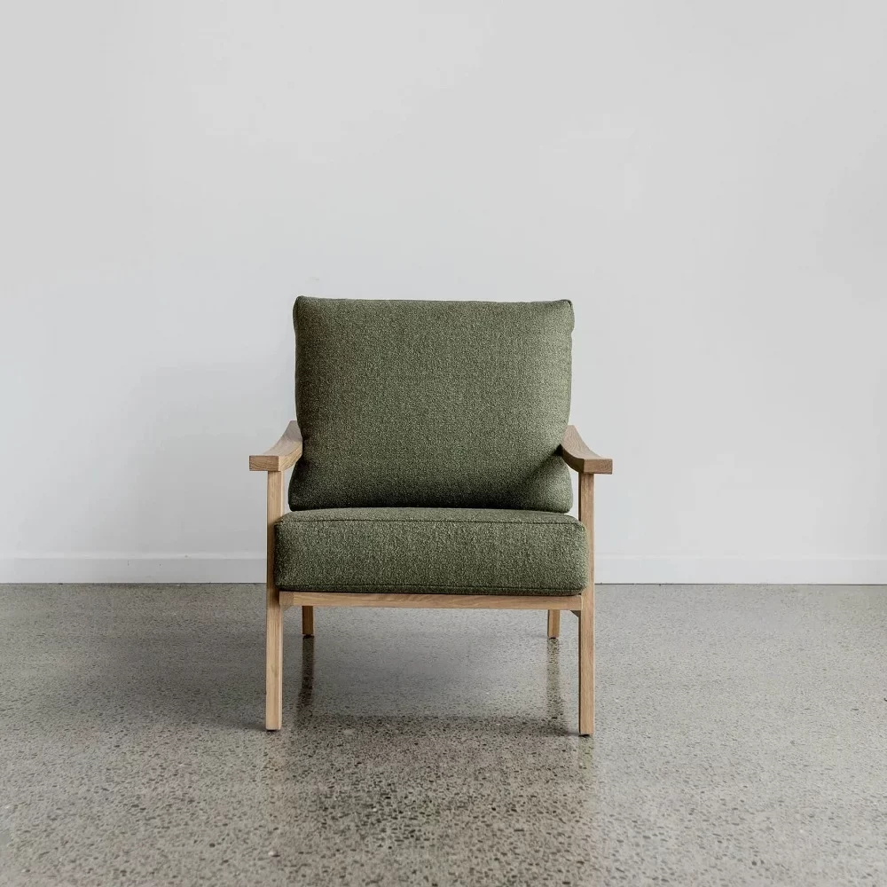 Oak Wood Armchair