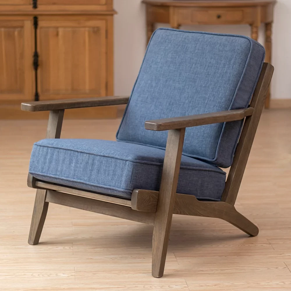 Oak Wood Armchair