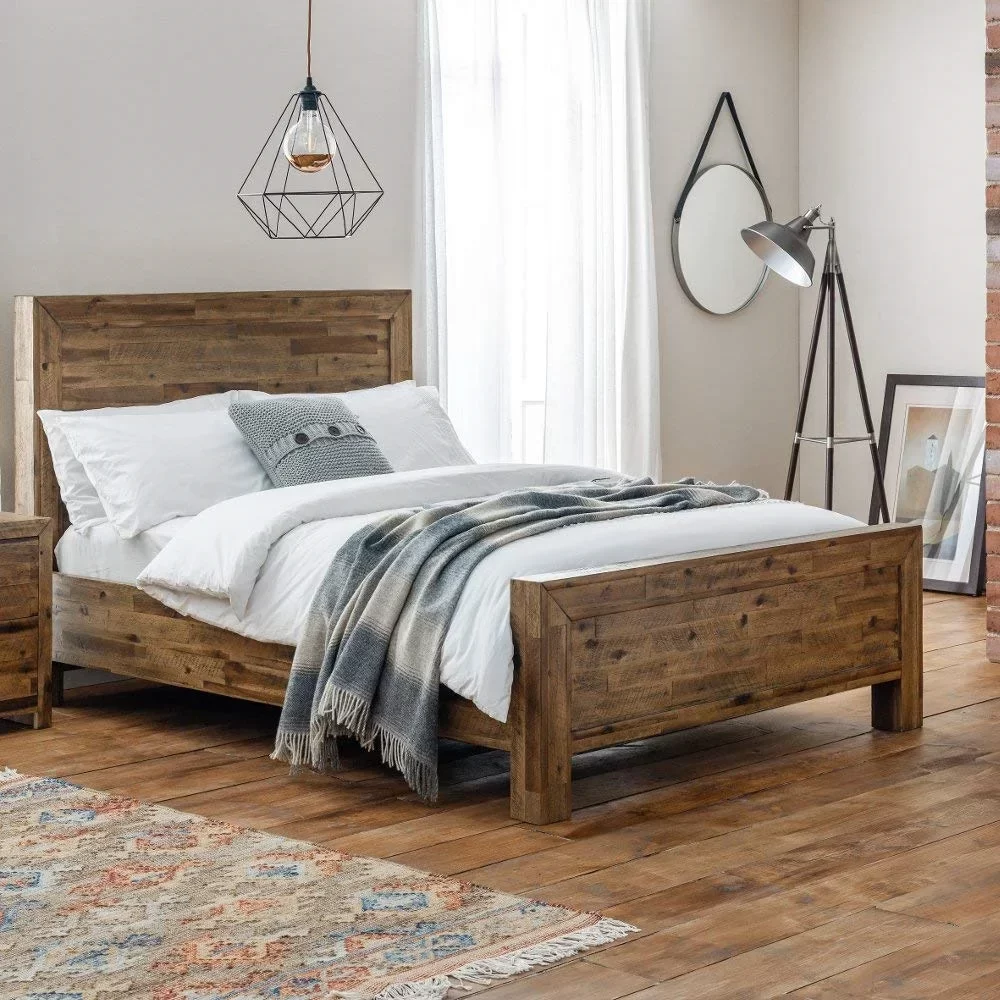 Oak Wood Bed