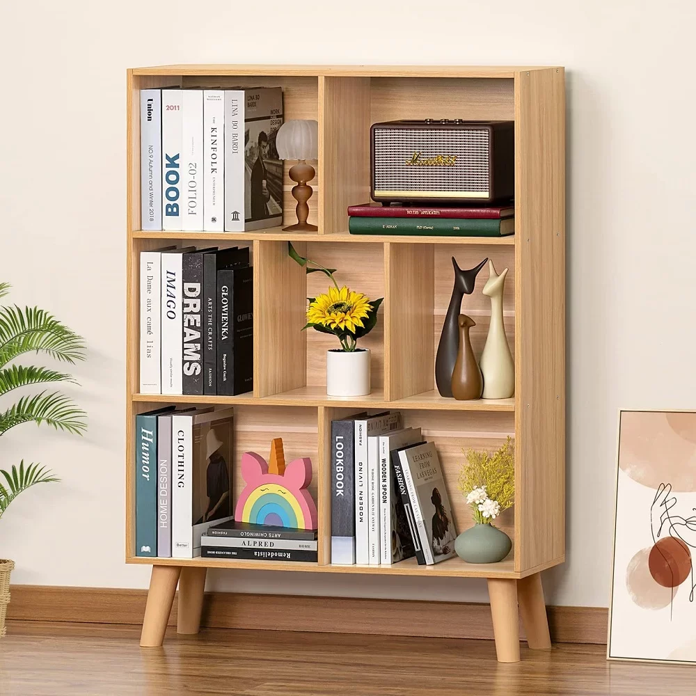 Oak Wood Bookcase