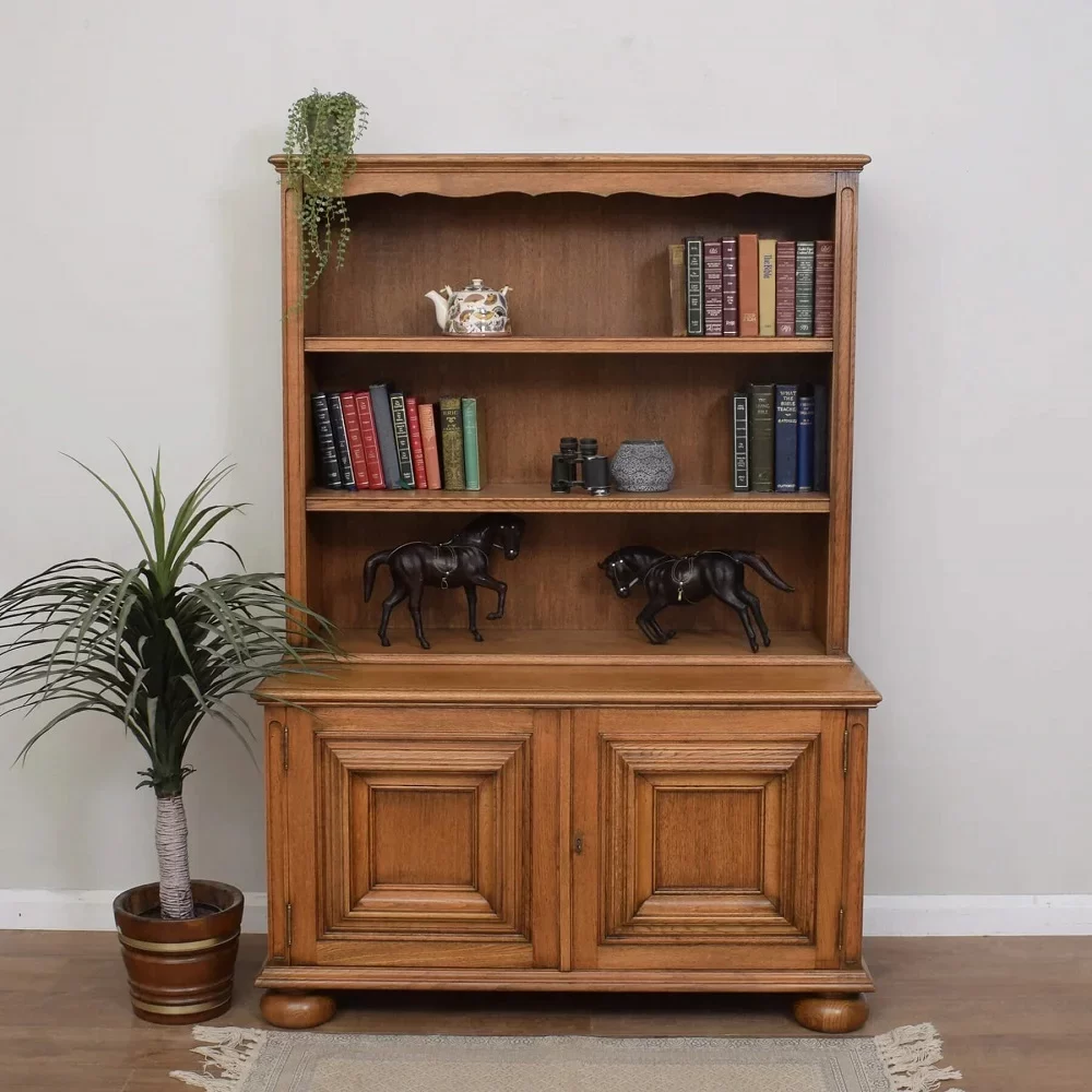 Oak Wood Bookcase 4