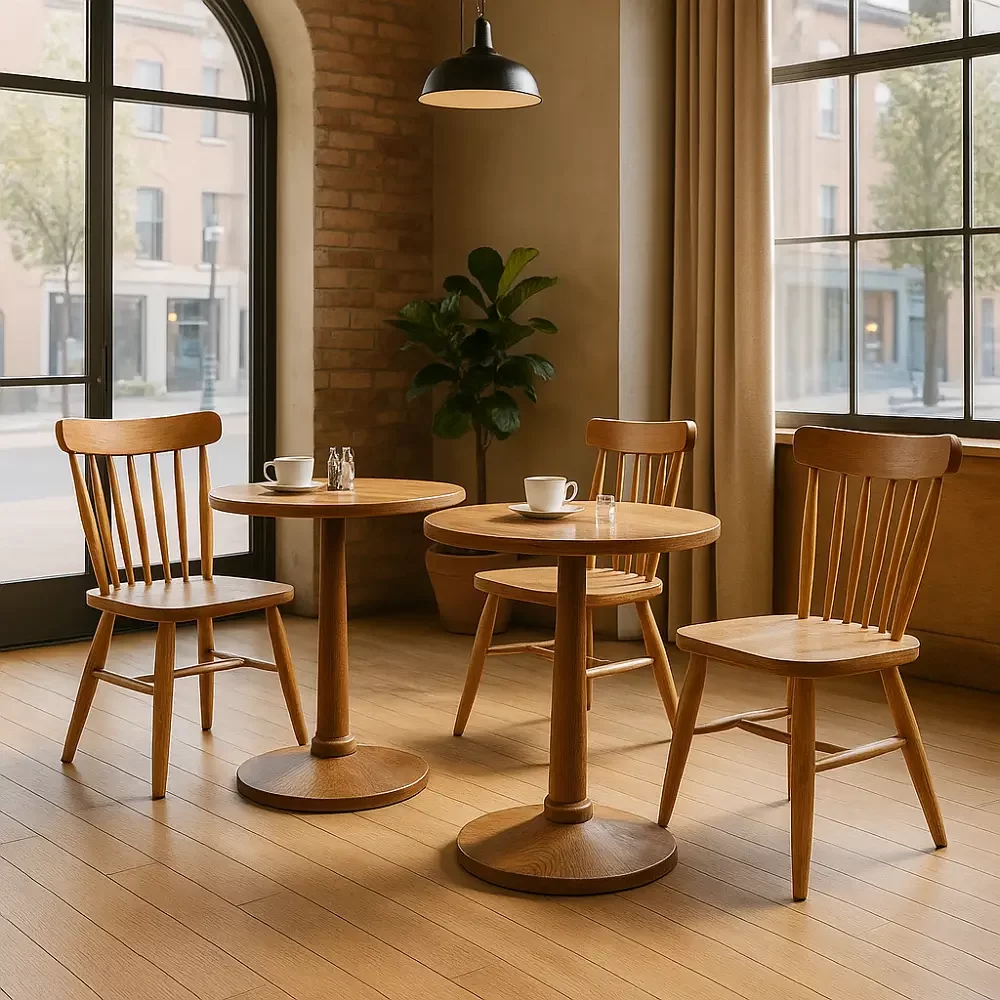 Oak Wood Chair for Commercial