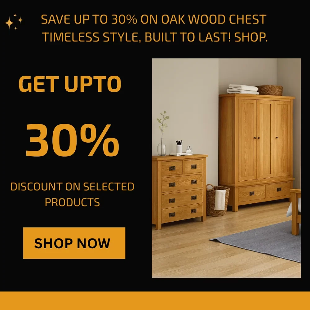 Oak Wood Chest