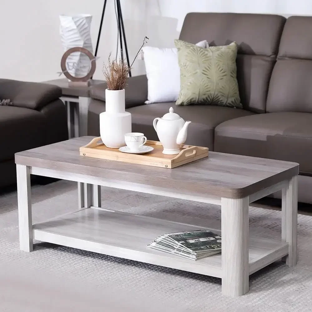 Oak Wood Coffee Table