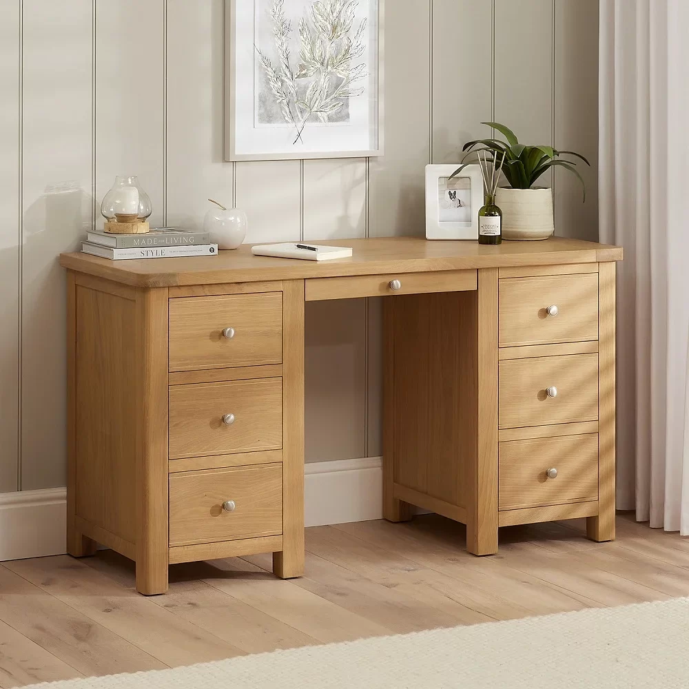 Oak Wood Desk 11