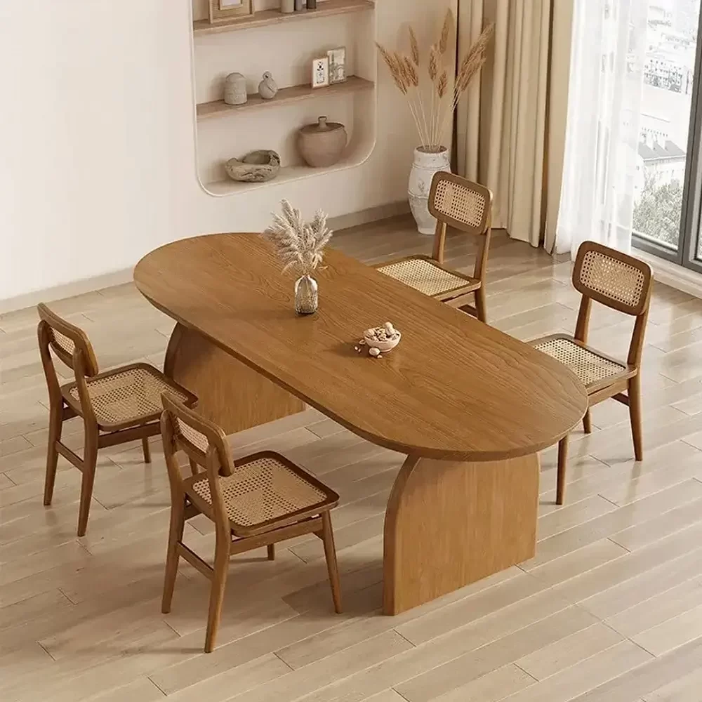 Oak Wood Dining Table
