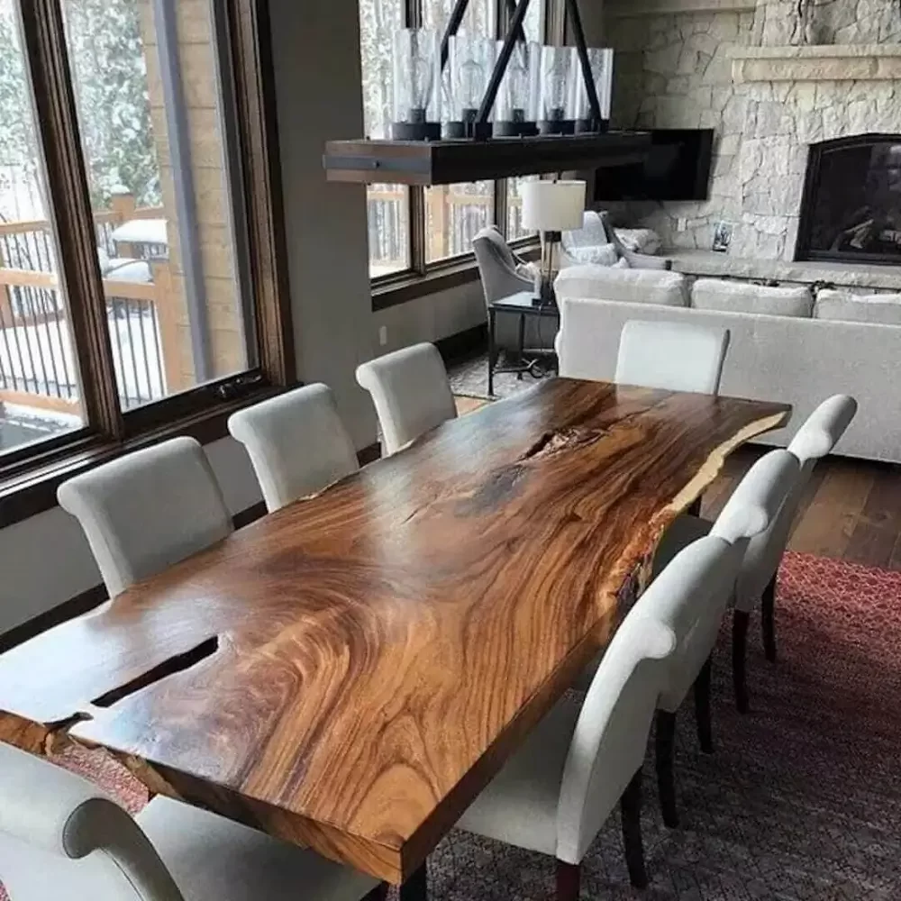 Oak Wood Dining Table 5