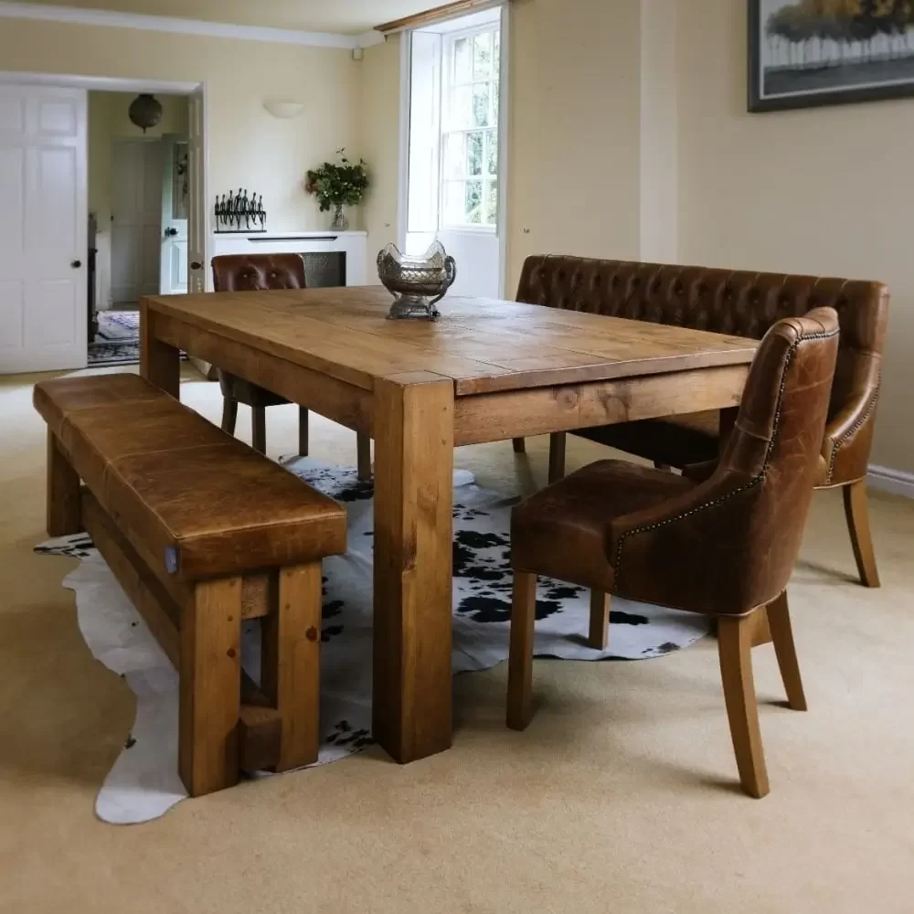 Oak Wood Dining Table 7