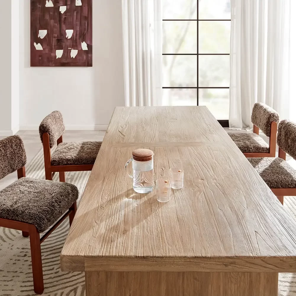 Oak Wood Dining Table