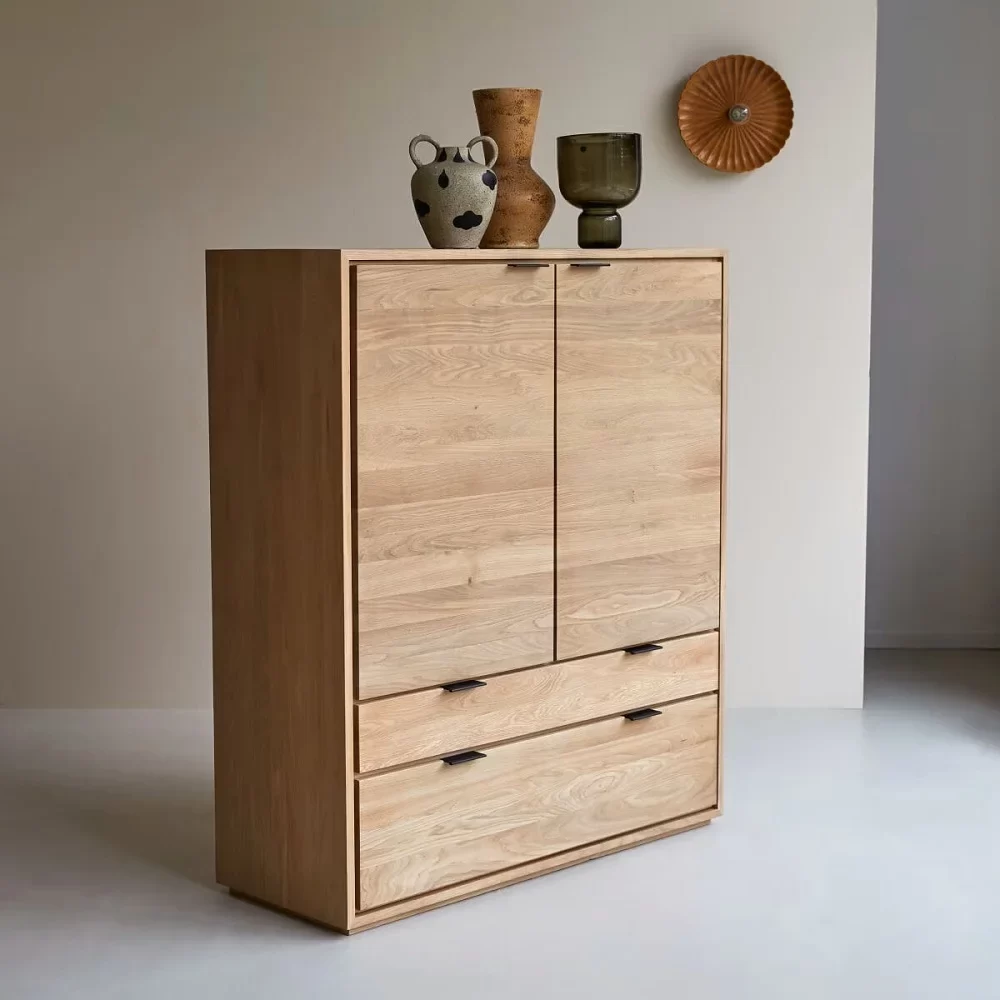 Oak Wood Dresser 8