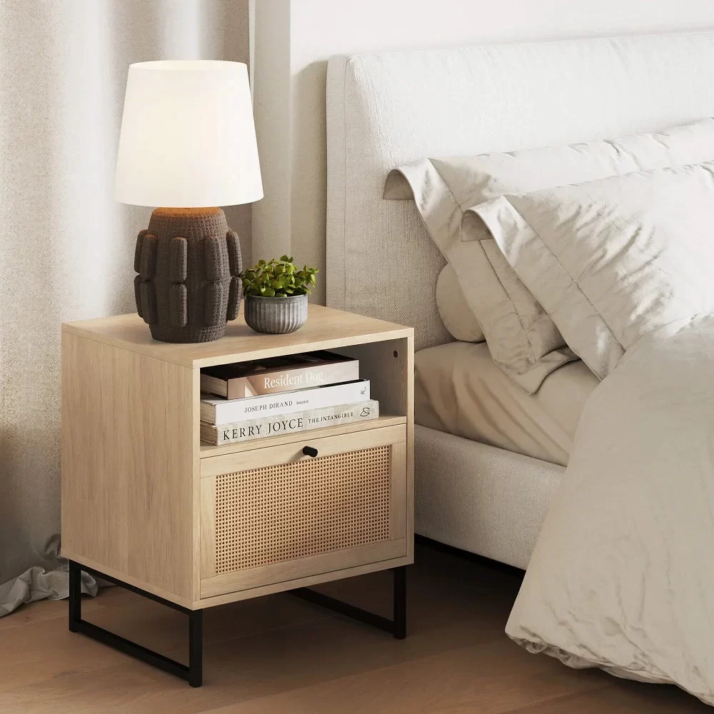 Oak Wood Nightstand