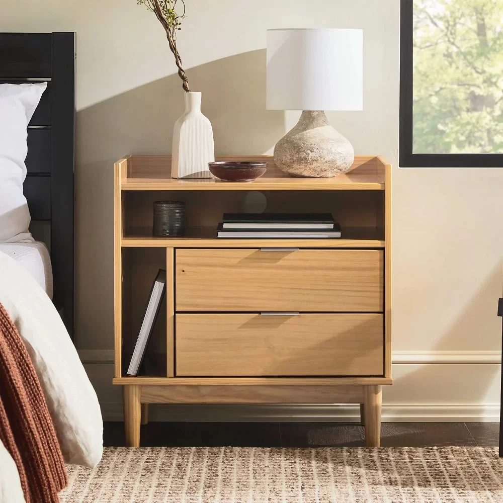 Oak Wood Nightstand