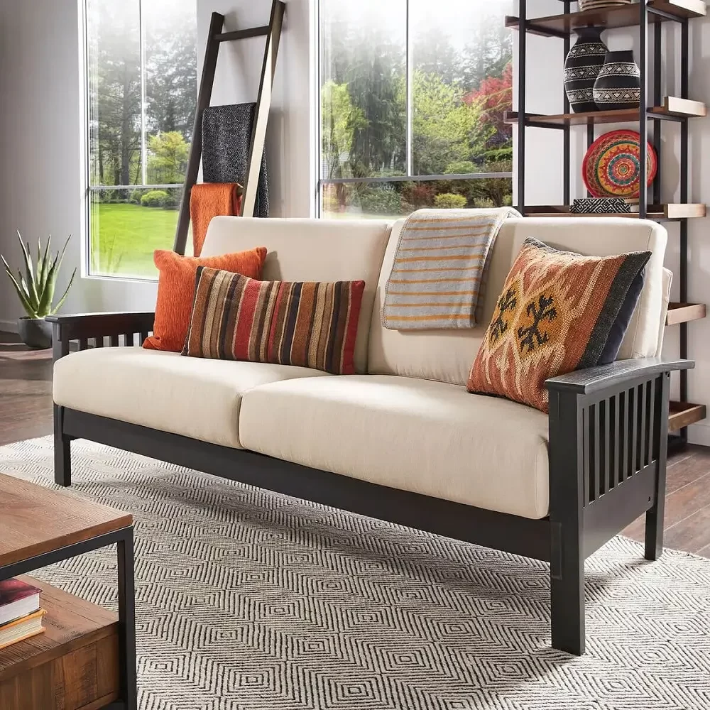 Oak Wood Sofa S4