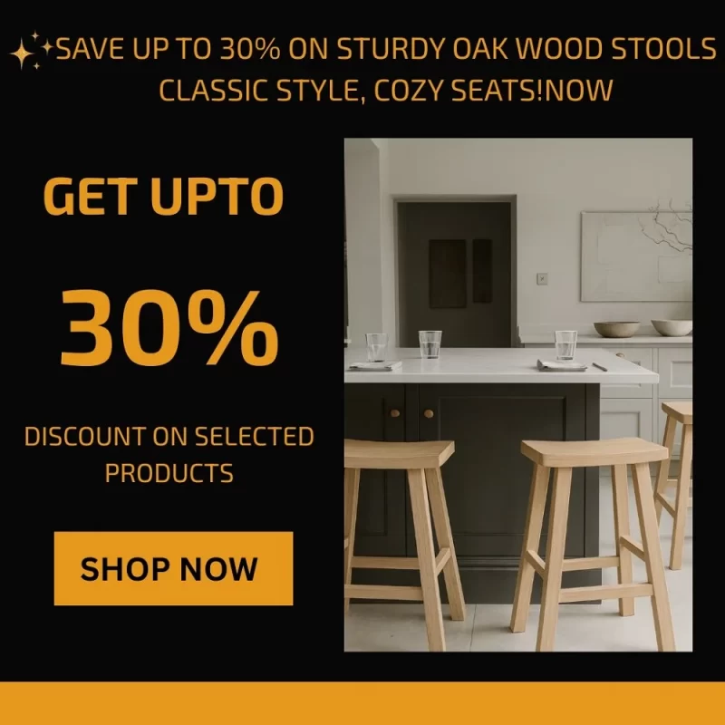 Oak Wood Stools