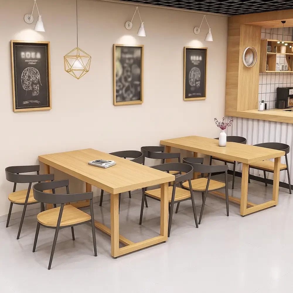 Oak Wood Table Commercial