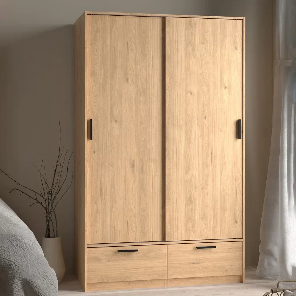 Oak Wood Wardrobe