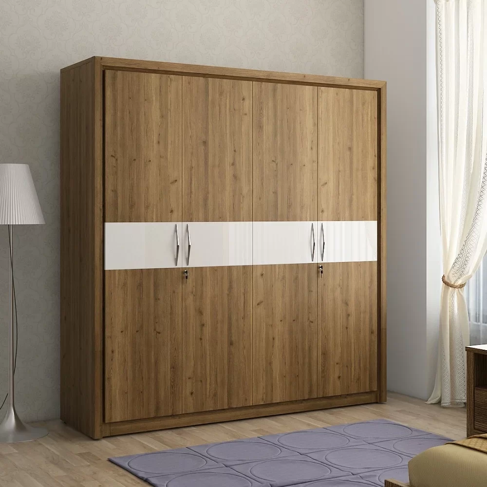 Oak Wood Wardrobe 7