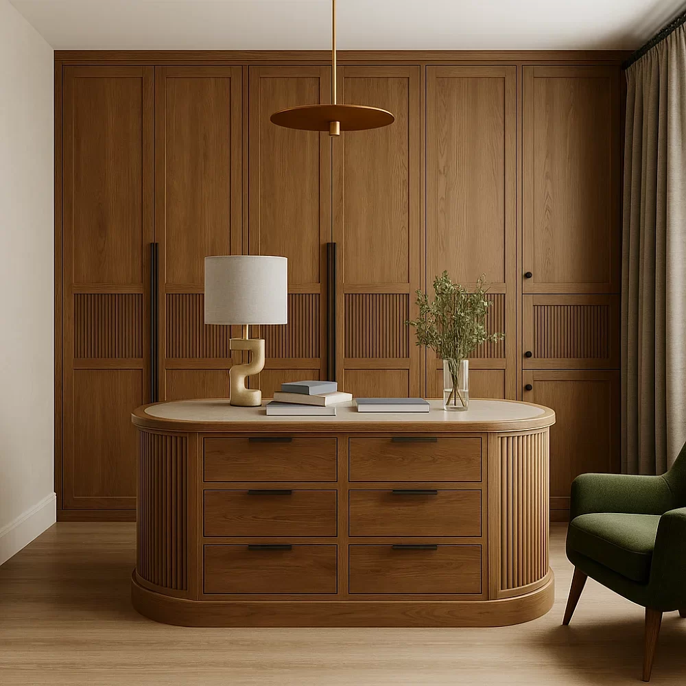 Oak Wood Wardrobe [Commercial]