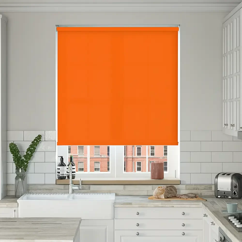 Orange Blinds for Residential