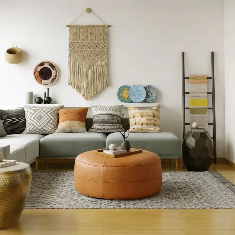 Ottoman Coffee Tables [Round ottoman Coffee}