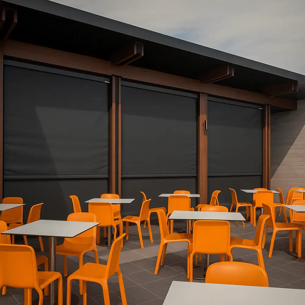 Outdoor Blinds Commercial