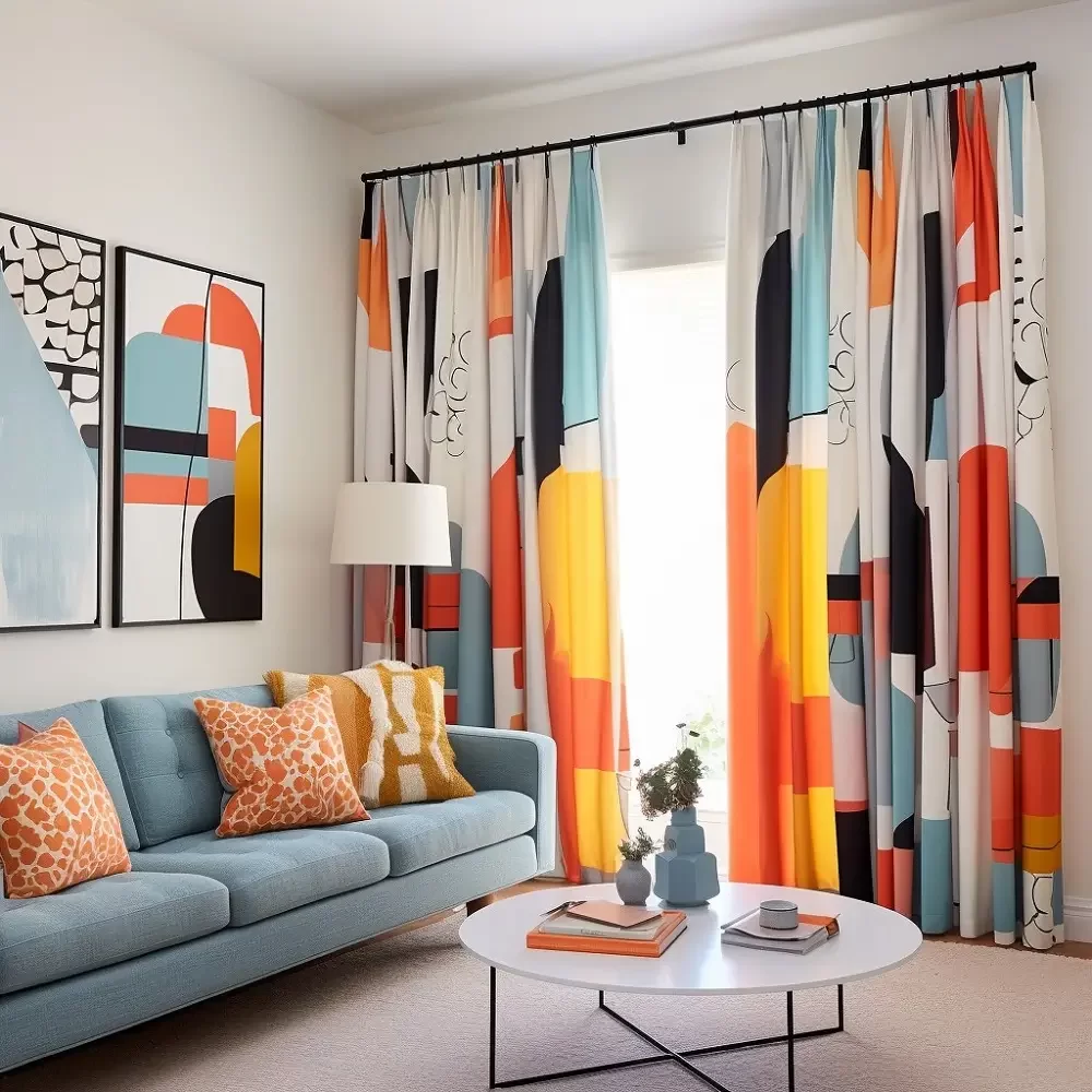 Patterned Curtains