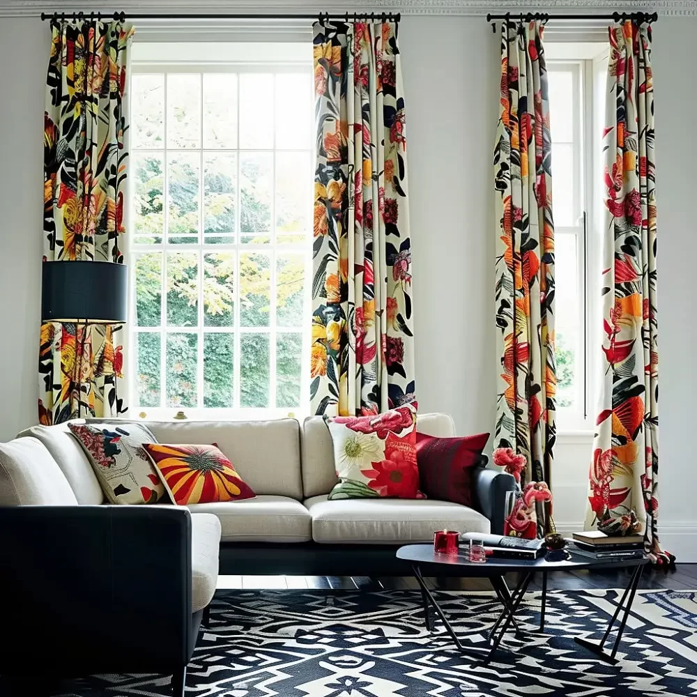 Patterned Curtains